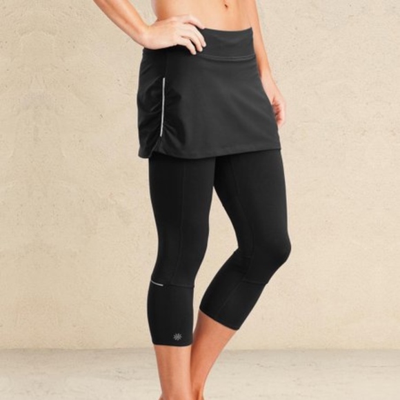 Athleta Pants - Athleta 2 in 1 Printed Skirt with Capris